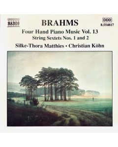 Four Hand Piano Music Vol. 13 - String Sextets Nos. 1 and 2