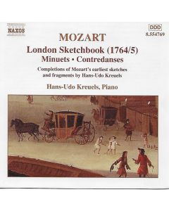 London Sketchbook (1764/5), Minuets ∙ Contradanses Completions Of Mozart's Earliest Sketches And Fragments
