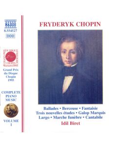 Ballades · Berceuse · Fantaisie · Trois Nouvelles Études · Galop Marquis · Largo · Marche Funèbre · Cantabile