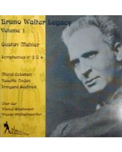 Bruno Walter Legacy. Volume 1. Symphonies no 2 & 4