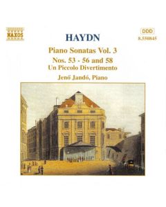 Piano Sonatas, Vol. 3 (Nos. 53 - 56 & 58 / Un Piccolo Divertimento)