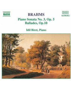 Piano Sonata No. 3, Op.5, Ballades, Op.10