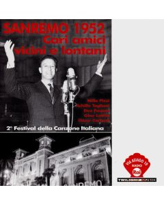 Sanremo 1952 - Cari Amici Vicini E Lontani 2° Festival Della Canzone Italiana
