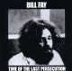 TIME OF THE LAST PERSECUTION